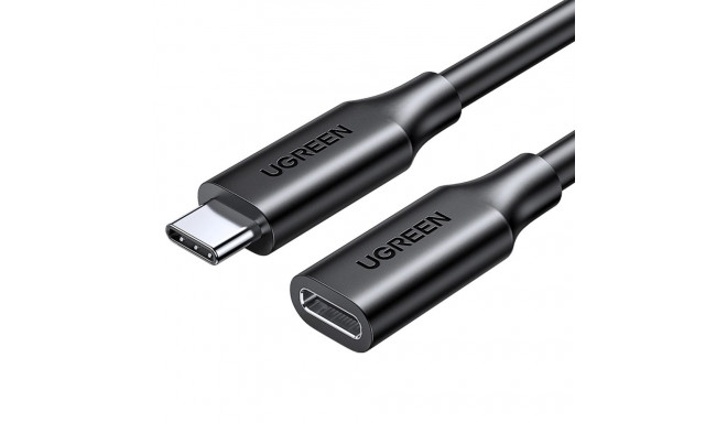 Ugreen 10387 USB-C - USB-C PD QC cable 4K 60Hz 100W 5A 10Gb/s 1m - black