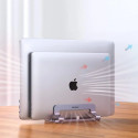 Ugreen LP258 hliníkový vertikální stojan pro 2 zařízení pro notebook tablet - stříbrný