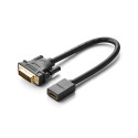 Ugreen kabelový adaptér kabel DVI (samec) - HDMI (samice) 0,15 m černý (20118)