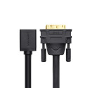 Ugreen kabelový adaptér kabel DVI (samec) - HDMI (samice) 0,15 m černý (20118)