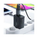 Rychlá nabíječka Acefast GaN (2xUSB-C / USB-A) PPS / PD / QC4+ 65W černá (A41)