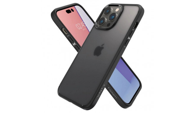 Spigen Ultra Hybrid iPhone 14 Pro Max Case - Matte Black