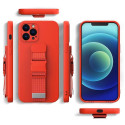 Hurtel kaitseümbris Rope Samsung Galaxy A73, punane
