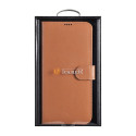 iCarer Haitang Leather Wallet Case Leather Case for Samsung Galaxy S22 + (S22 Plus) Wallet Housing C