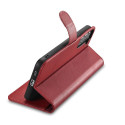 iCarer kaitseümbris Haitang Leather Wallet Samsung Galaxy S22+, punane