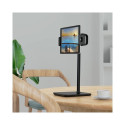 Acefast telescopic phone and tablet holder (135-230mm wide) for the desk 360 ° black (E4 black)