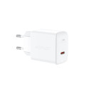 Acefast charger GaN USB Type C 30W, PD, QC 3.0, AFC, FCP white (A21 white)