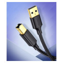 Ugreen kabel tiskárny USB typu B (samec) – USB 2.0 (samec) 480 Mb/s 1,5 m černý (US135 10350)