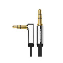 Ugreen flat cable AUX audio cable 3.5 mm mini jack 2m silver (10599)