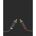 Ugreen cable stereo audio video 2 RCA 2x Cinch 5m gray (10520)