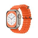 iWear S1 Grooved Soft Silicone 20mm strap for