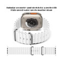 iWear S1 Grooved Soft Silicone 20mm strap for