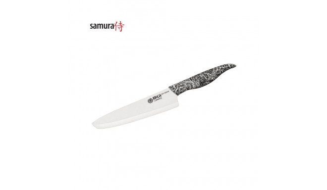 Samura Inca Kitchen knife Chef's 187mm white zirconia ceramic blade / ABS TPR Handle