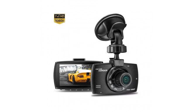 iWear GT3 HD automašīnas DVR paneļa videokamera ar G-sensoru 1080p HD 140° plašs leņķis 2,7'' LCD me