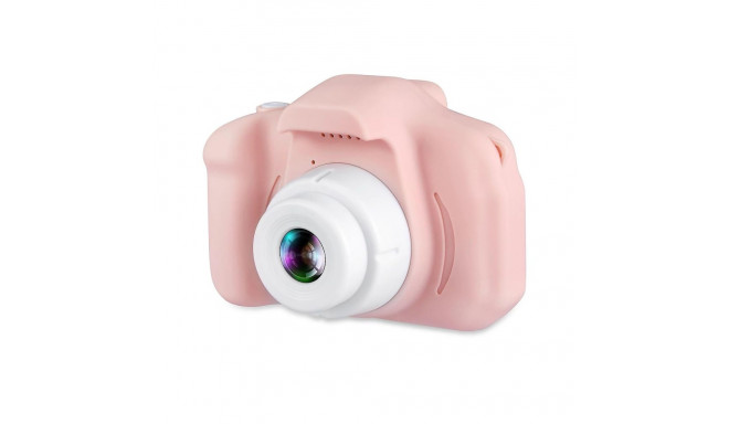 CP X2 Kids HD 1080p Digital Photo & Video Camera with MicroSD card slot 2'' LCD color screen Pink