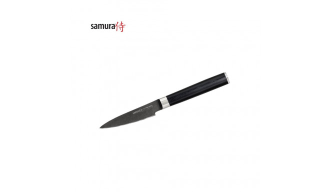 Samura MO-V Stonewash Paring knife 90mm from AUS 8 Japanese steel 58 HRC