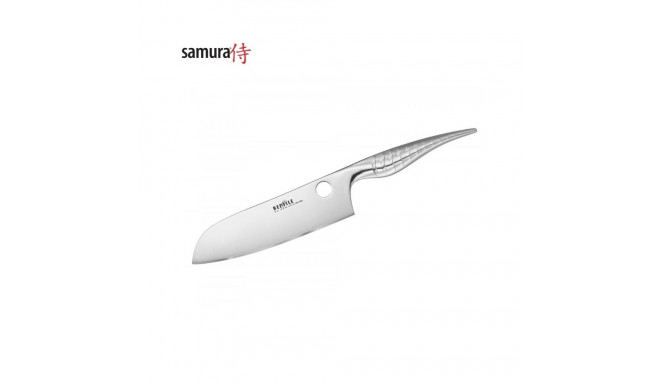 Samura REPTILE Универсальный Кухонный нож SANTOKU 170mm из AUS 10 Японской стали 60 HRC