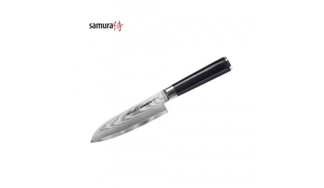 Samura Универсальный кухонный нож Santoku 145 мм из стали AUS 10 Damascus 61 HRC (67 слоев)