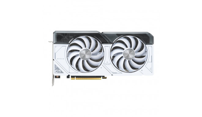 ASUS Dual GeForce RTX 4070 SUPER White Edition 12GB GDDR6X PCIe 4.0 HDMI 2.1 DisplayPort 1.4a