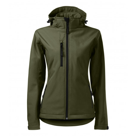 Adler naiste softshell kapuutsiga 521 military L