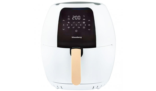 Klausberg kuumaõhufritüür 7,7l valge KB-7709