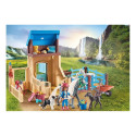 Zestaw z figurkami Horses 71353 Amelia i Whisper z boksem stajennym