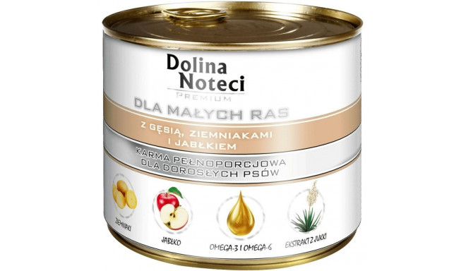 Wet food Dolina Noteci Premium Apple Potatoes Goose 185 g