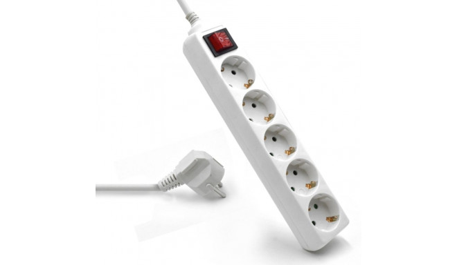 Power Socket - 5 sockets with Switch Ewent EW3916 (1,5 m)
