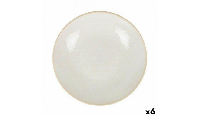 Deep Plate Santa Clara Moonlight Porcelain Ø 20,5 cm (6 Units)