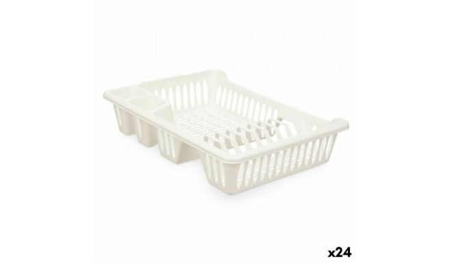Draining Rack for Kitchen Sink Kinvara YMA04 1098 01 YMA04 1098 01 White 40 x 8 x 29,5 cm (24 Units)