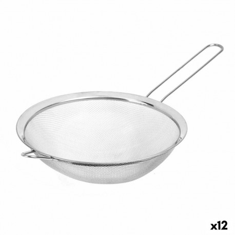 Strainer Kinvara KT1159B-24CM 201 KT1159B-24CM 201 Metal Stainless steel Steel 23,5 x 41,5 x 7,5 cm 