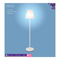 Floor Lamp Lumineo 894460 White 150 cm Rechargeable