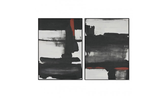 Painting Home ESPRIT Abstract Urban 100 x 4 x 140 cm (2 Units)