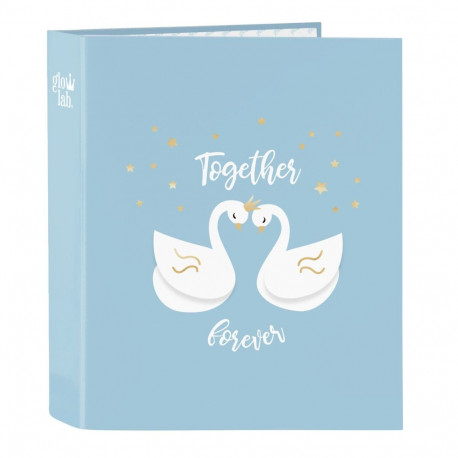 Rõngaskiirköitja Glow Lab Cisnes Sinine A4 27 x 33 x 6 cm