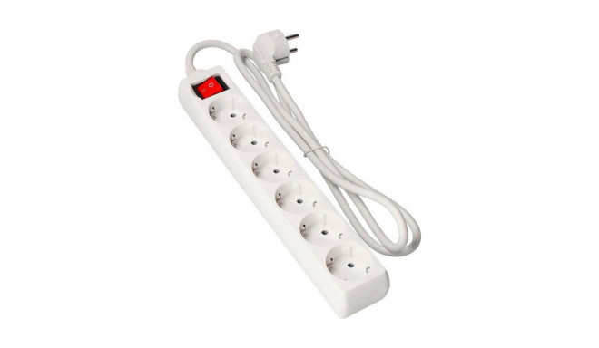 Power Socket - 6 Sockets with Switch EDM 41012 Schuko (1,5 m)