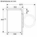 Niiskust kondenseeriv kuivati Balay 3SB188XP  8 kg Valge