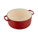 Ballarini Bellamonte Round Cast Iron Pot - Red, 5.5 ltr