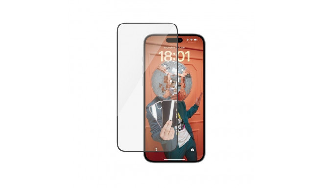 Apple iPhone 15 Plus/16 Plus Ultra-Wide EasyAligner Glass by PanzerGlass Black