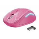 Trust wireless mouse Yvi FX, pink