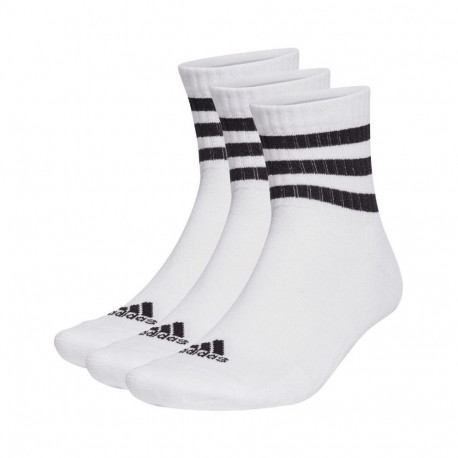 Adidas 3-Stripes Cushioned Sportswear Mid-Cut Socks 3P HT3456 (37-39)
