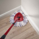 Mop with Bucket Vileda 167751 Must Punane Mikrofiiber Plastmass