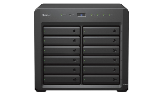 Synology DS2422+, NAS (black)