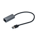 i-tec USB 3.0 Metal LAN Ethernet Adapter RJ-45 10/100/1000 Mb/s