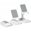 XO phone desk holder C67, white