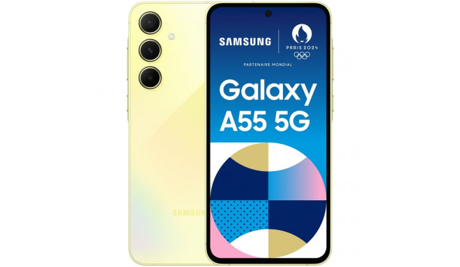 "Samsung Galaxy A55 128GB 8RAM 5G DE lime"