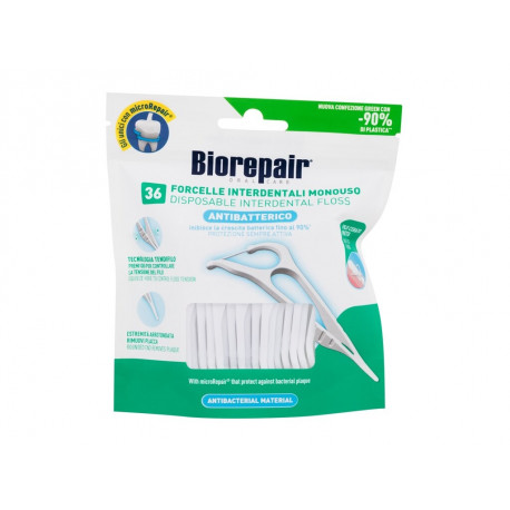 Biorepair Antibacterial Disposable Interdental Floss (36ml)