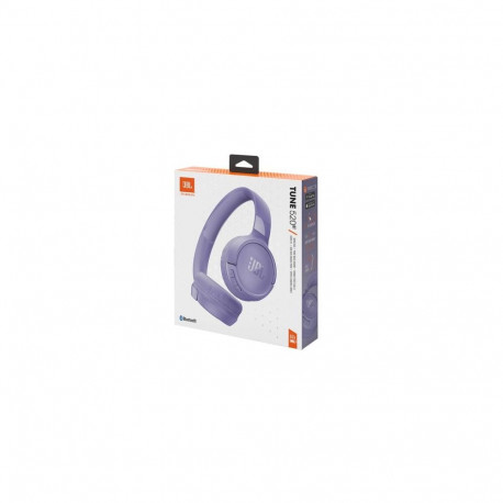 JBL Tune 520BT Bluetooth Wireless On-Ear Headphones Purple EU