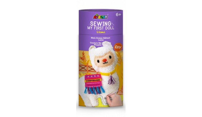 Creative set My first doll to sew - Llama