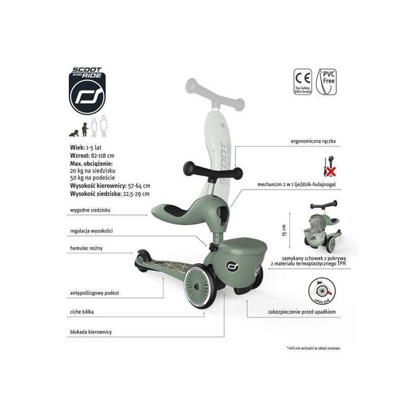 Scoot and Ride Highwaykick 1 Lifestyle - Leopard | KW DE