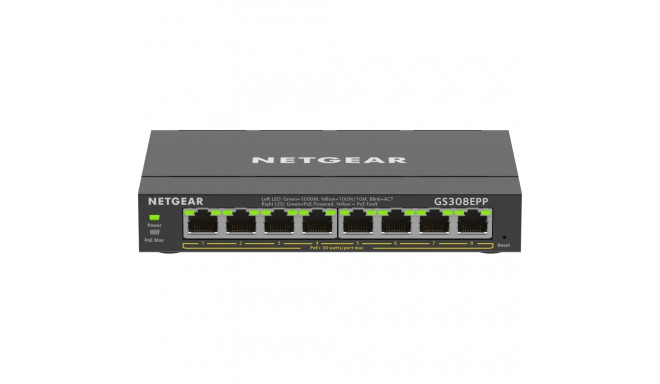 "8P Netgear GS308EPP-100PES POE+ M RM"